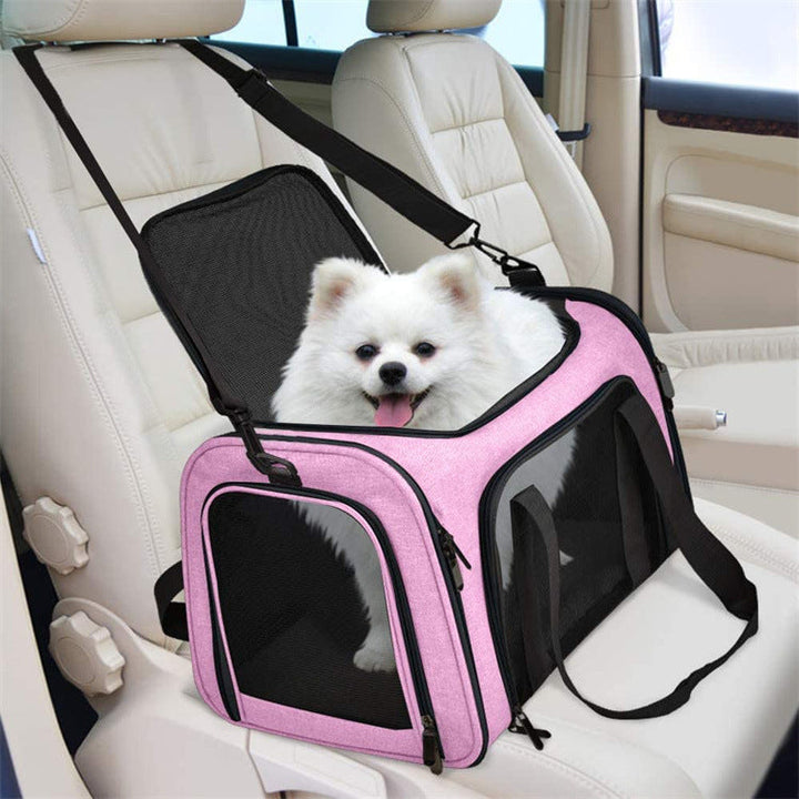 Discover the Ultimate Pet Travel Solution: Portable Foldable Handheld Pet Carrier Bag