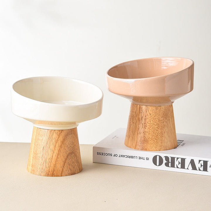 Elevated Ceramic Pet Food And Water Bowl: The Ultimate Dining Experience for Your Pets